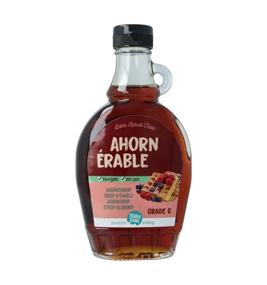 Terrasana Ahornsiroop 100% graad C bio 250 ml