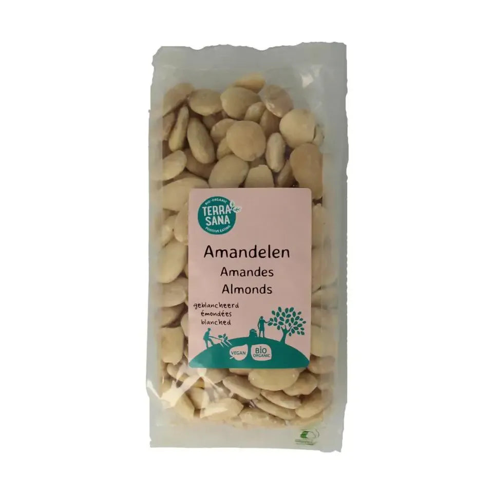 Terrasana Amandelen wit bio 250 gram