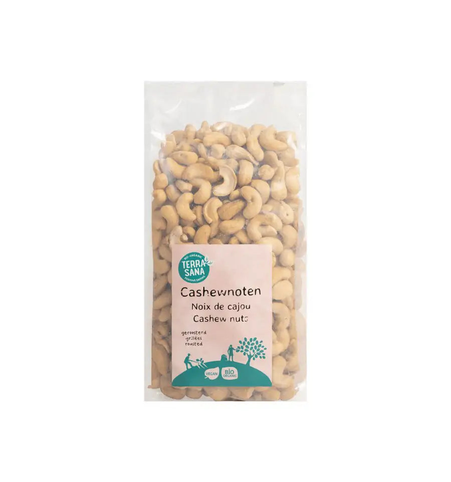 Terrasana Cashewnoten geroosterd bio 750 gram