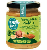 Terrasana 4-Mix notenpasta bio 250 gram