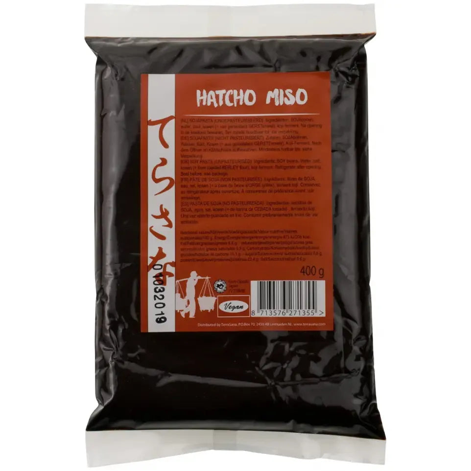 Terrasana Hatcho miso (soja) ongepasteuriseerd 400 gram