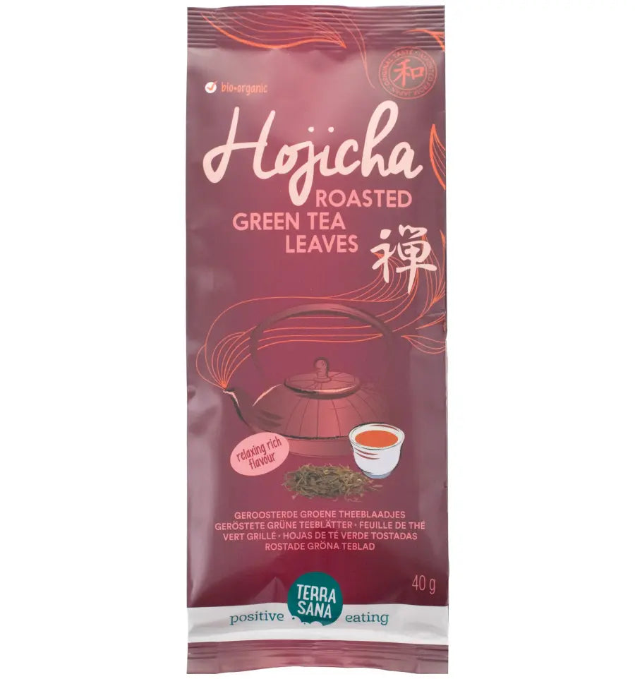 Terrasana Hojicha losse thee bio 40 gram