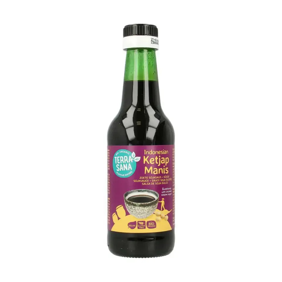 Terrasana Indonesische ketjap manis bio 250 ml