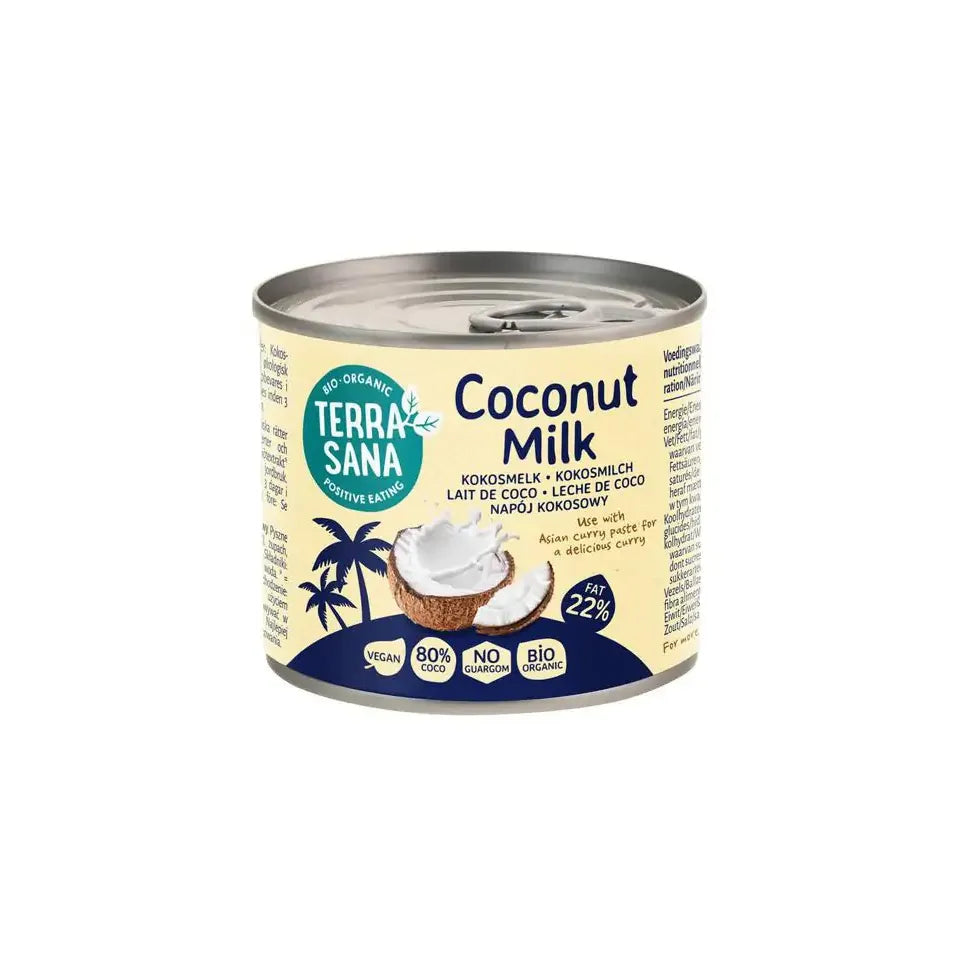 Terrasana Kokosmelk 80% bio 200 ml