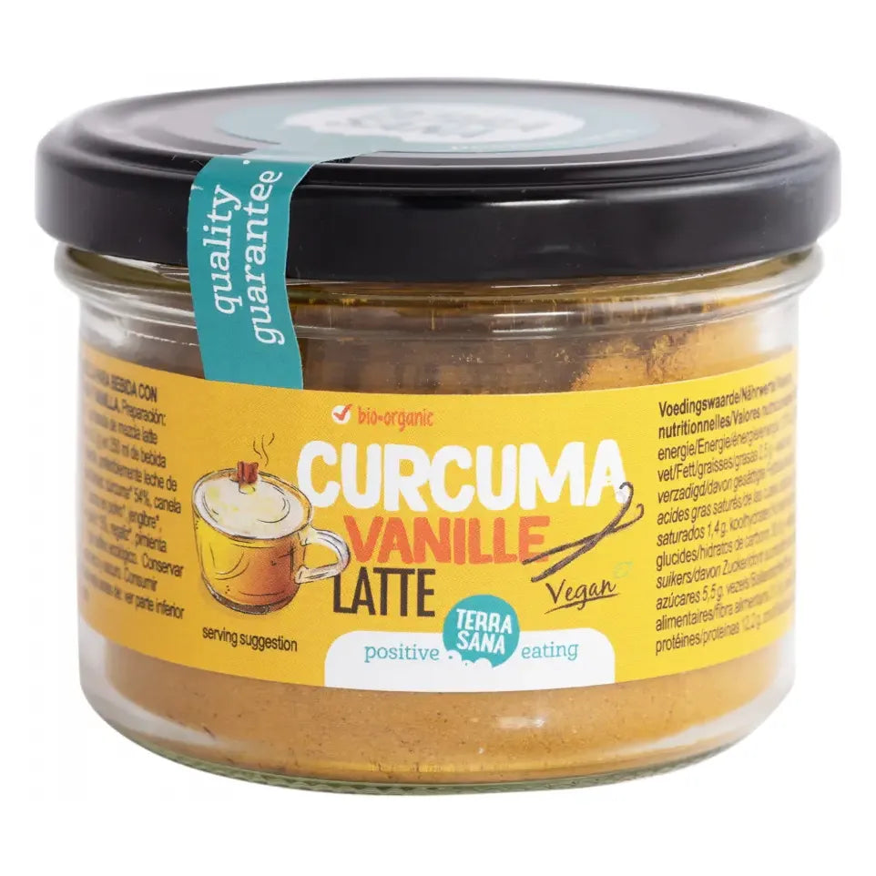 Terrasana Curcuma latte vanilla bio 70 gram