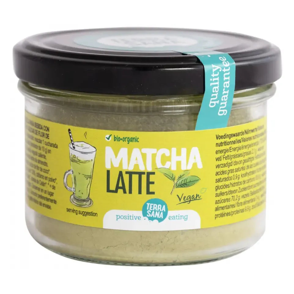 Terrasana Matcha latte bio 120 gram