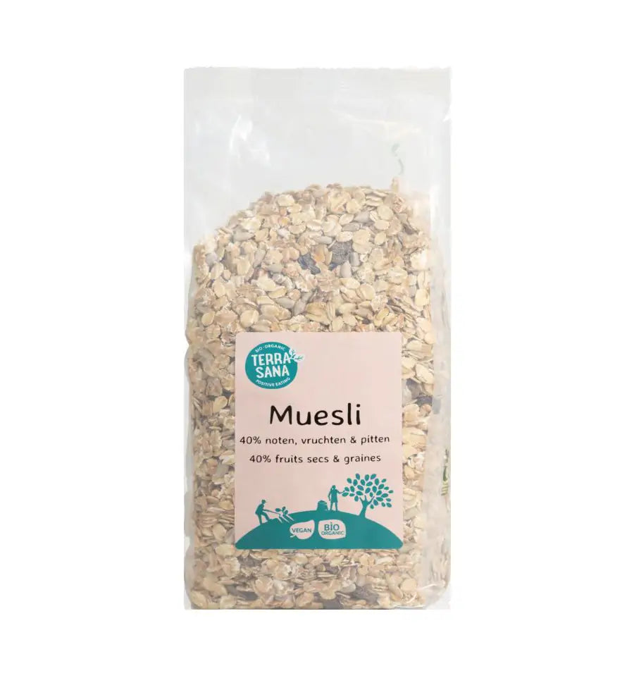 Terrasana Muesli huisgemaakt 40% bio 750 gram