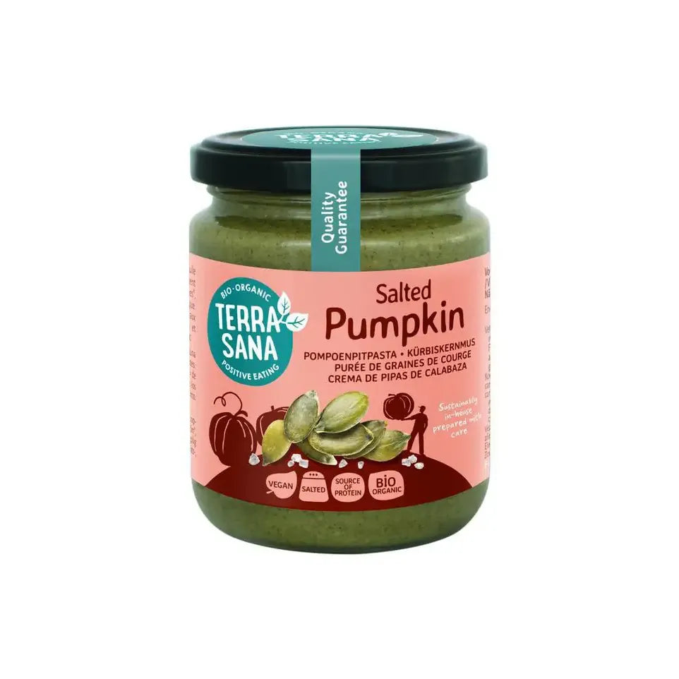 Terrasana Pompoenpitpasta met Himalayazout bio 250 gram