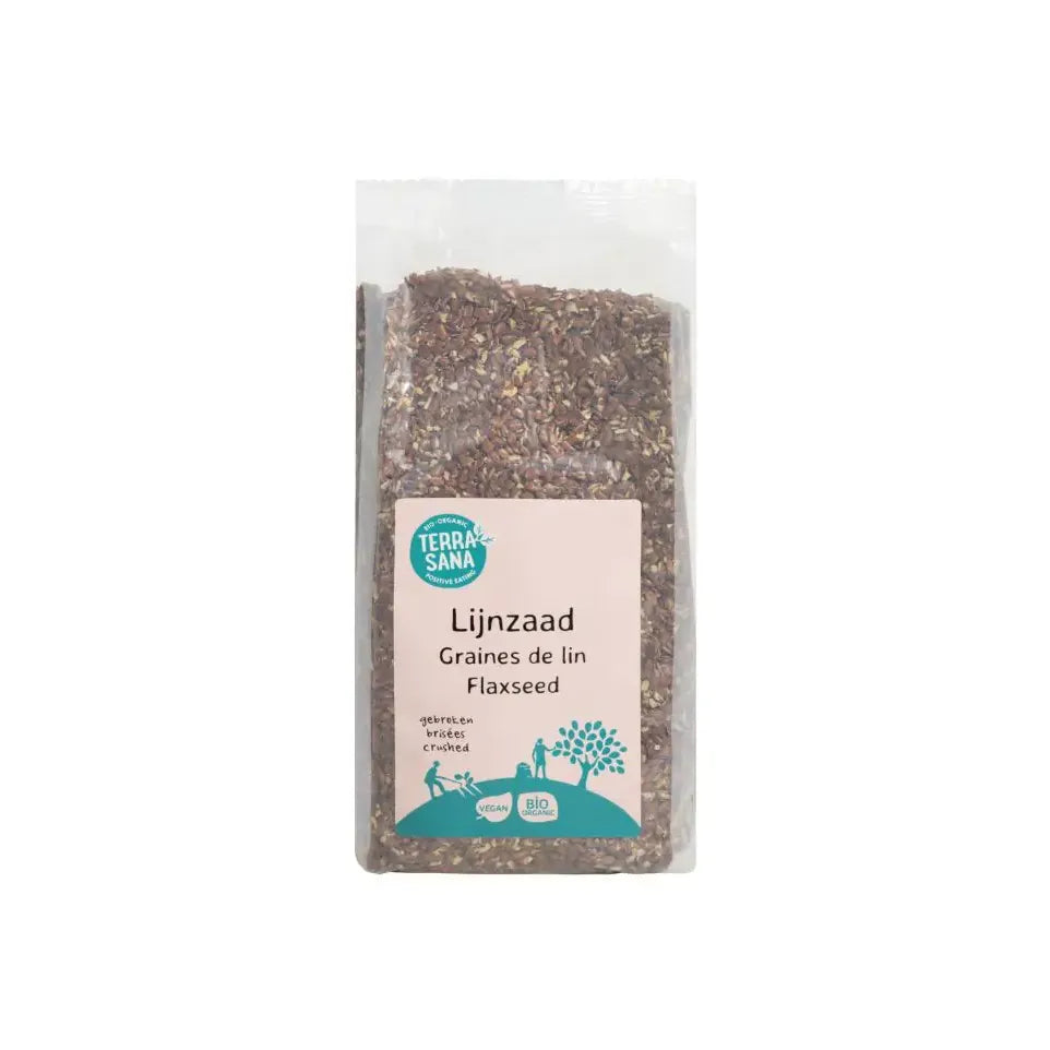 Terrasana Lijnzaad gebroken bio 400 gram