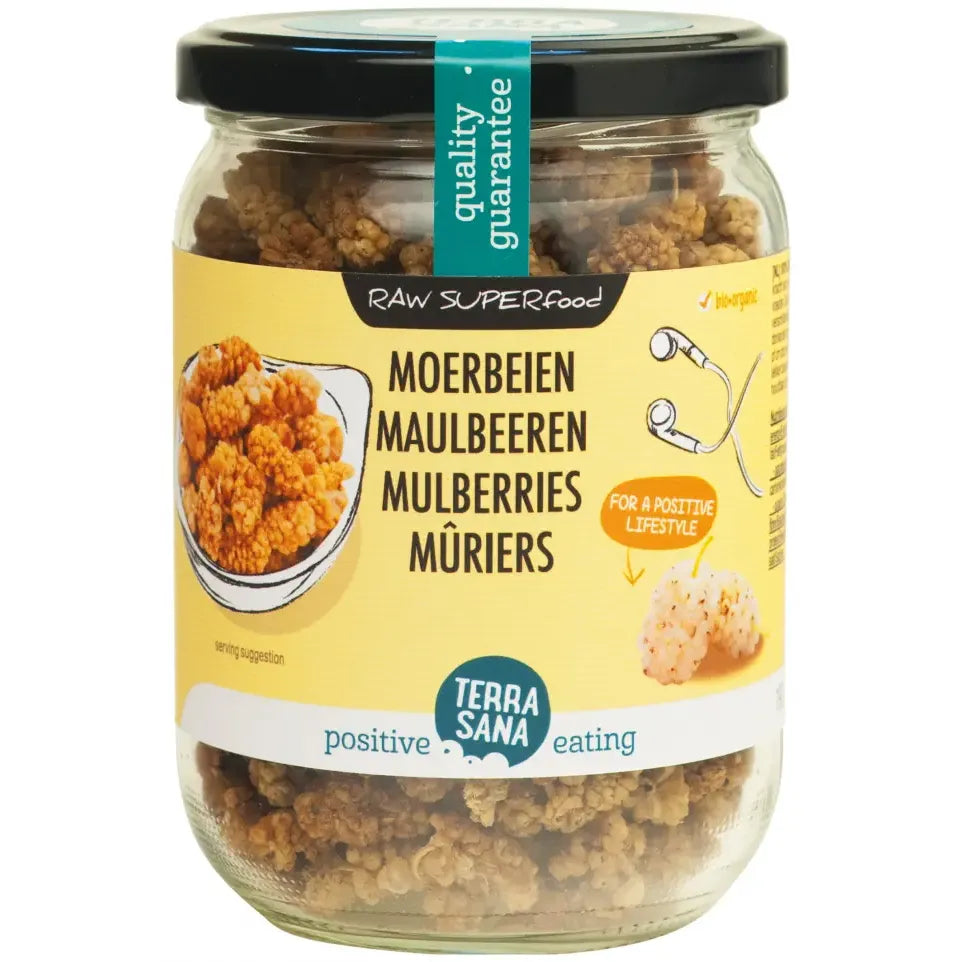 Terrasana Moerbeien wit bio 190 gram