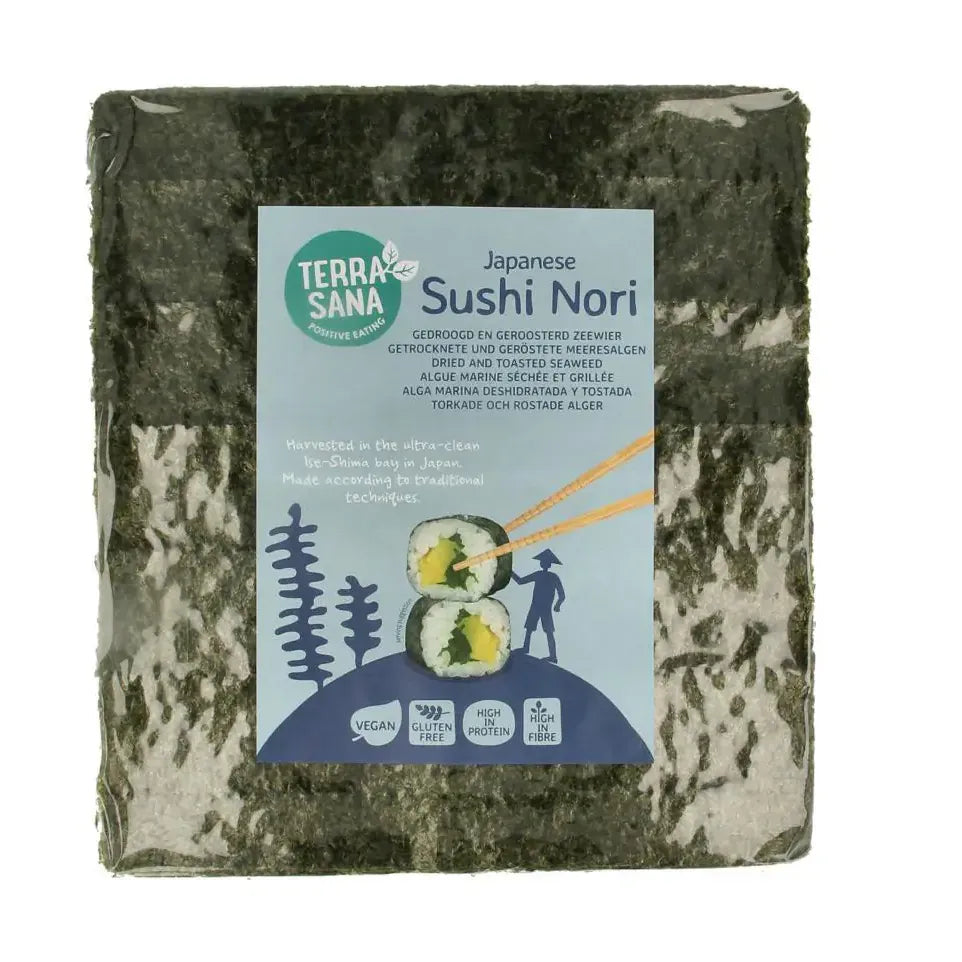 Terrasana Sushi nori - 50 vellen 125 gram