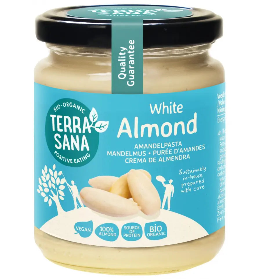Terrasana Amandelpasta wit bio 250 gram