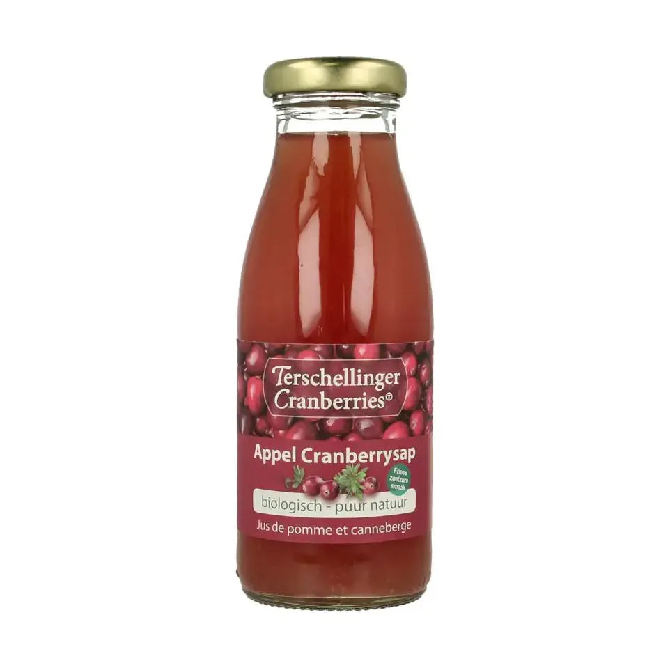 Terschellinger Appel cranberrysap biologisch 250 ml
