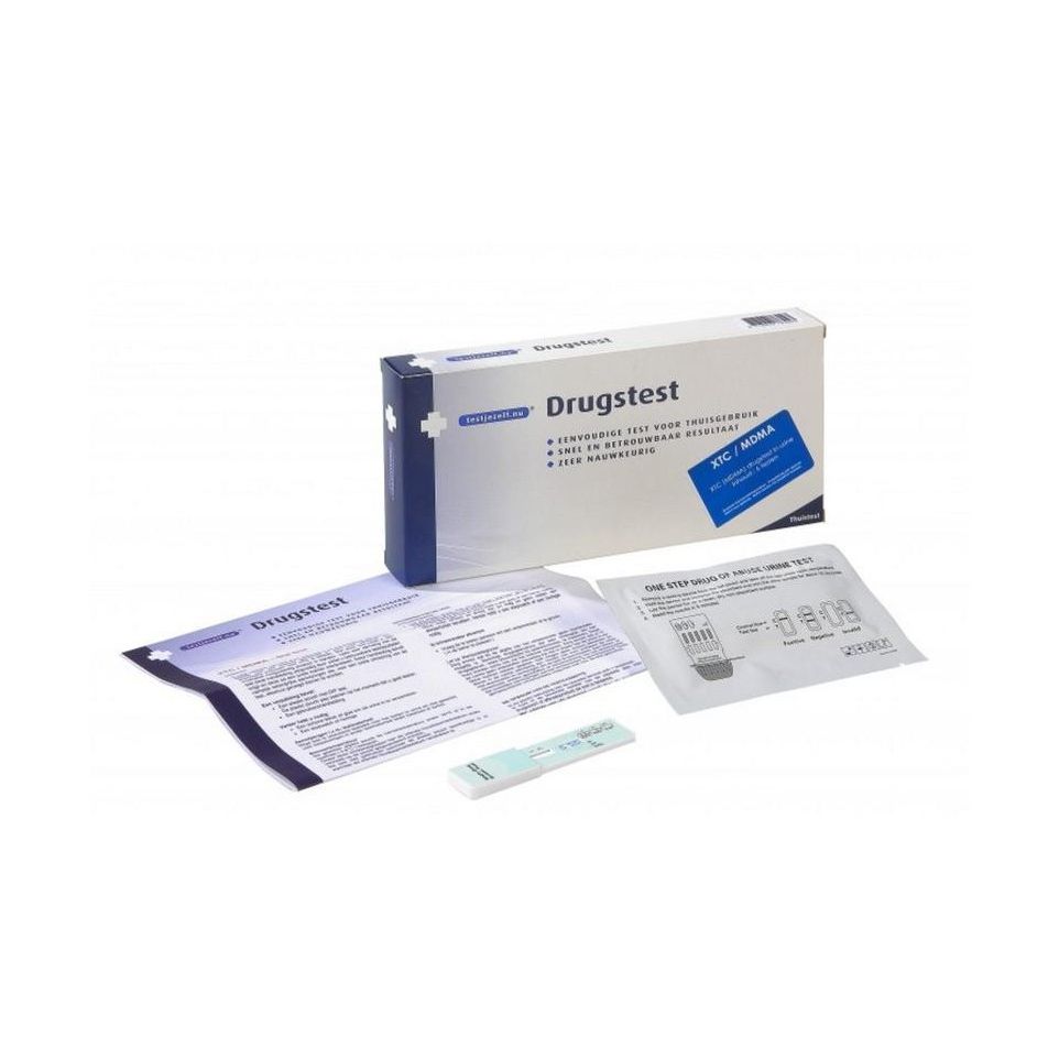 Testjezelf.nu Drugstest MDMA (XTC) 3 stuks (afbeelding 1)
