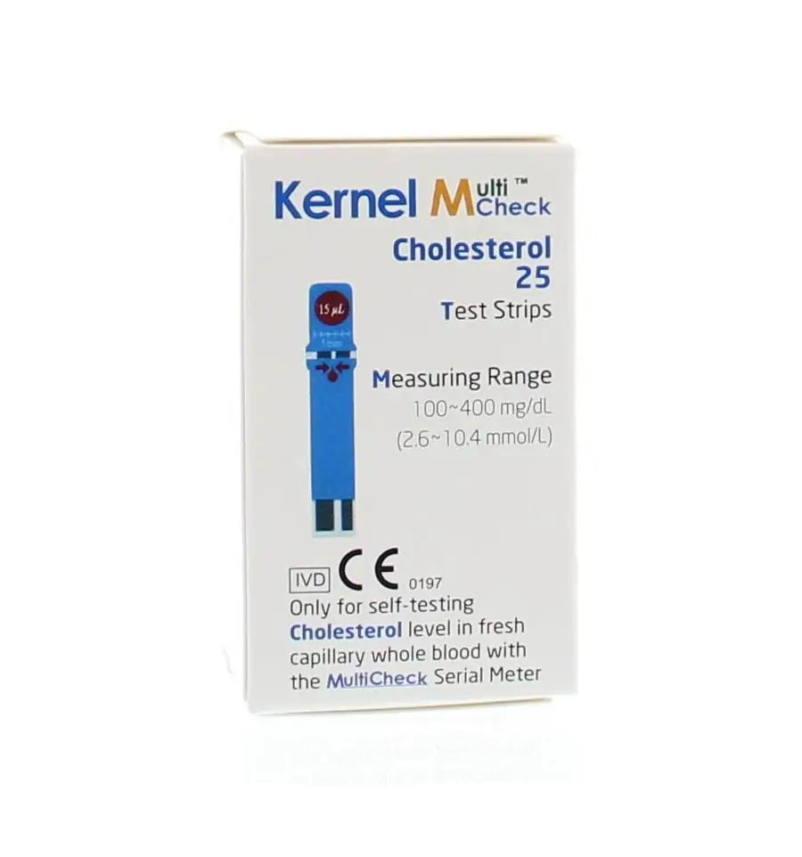 Testjezelf.nu Multicheck cholesterol strips 25 stuks