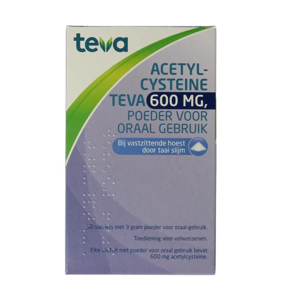 Teva Acetylcysteine 600 mg 30 sachets
