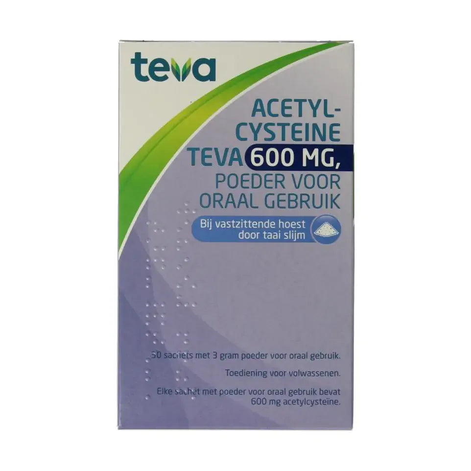 Teva Acetylcysteine 600 mg 30 sachets