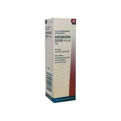 Teva Cromoglicaat spray 40 mg 10 ml