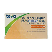 Teva ibuprofen 400 mg liq caps uad 20 capsules