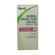 Teva Mebendazol 100 mg 6 stuks