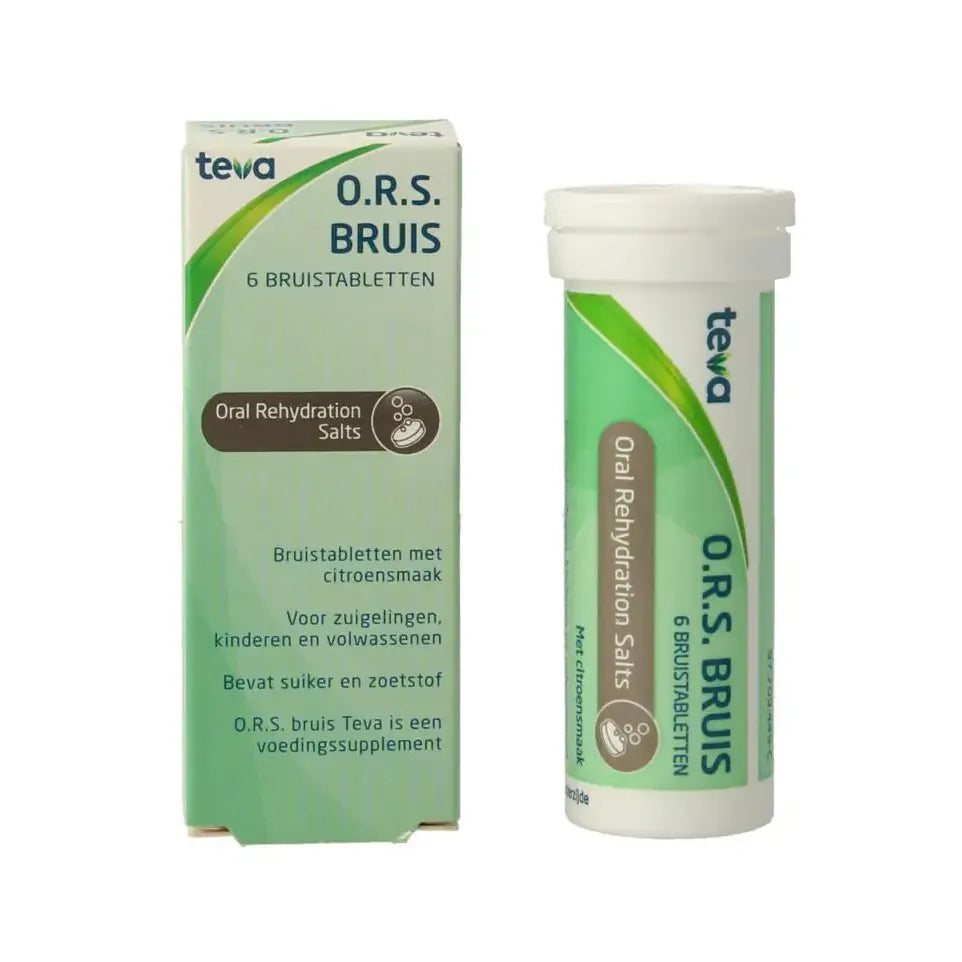 Teva ORS Bruis 6 bruistabletten