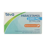 Teva Paracetamol 1000 mg 10 zetpillen