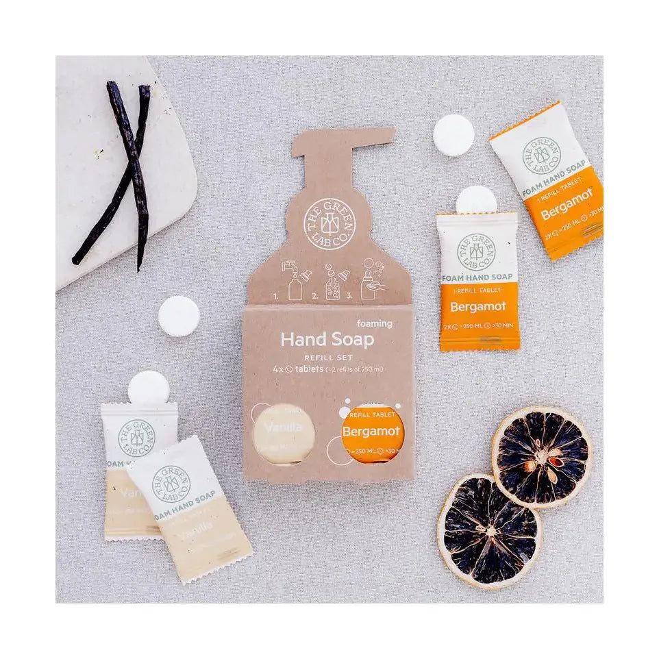 The Green Lab Co handzeep bergamot & vanille