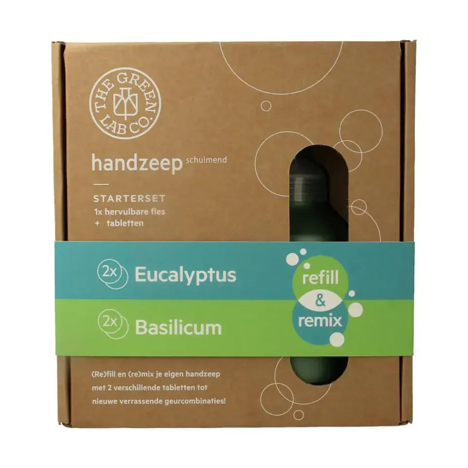 The Green Lab Co handzeep startset eucal&basil