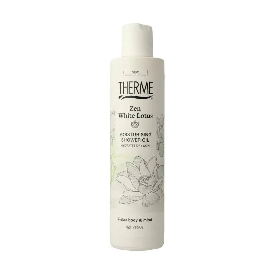 Therme zen white lotus moisturising shower oil 250 ml