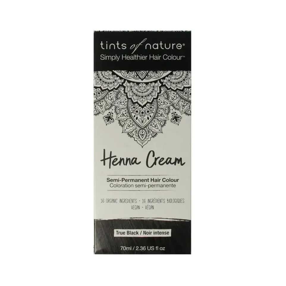Tints Of Nature Henna cream black semi permanent 70 ml