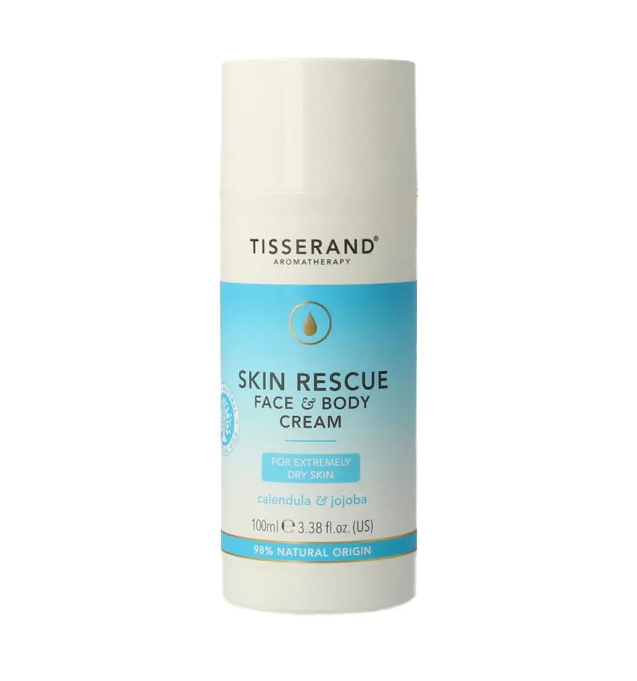 Tisserand Aromatherapy face & bodycream skin rescue 100 ml