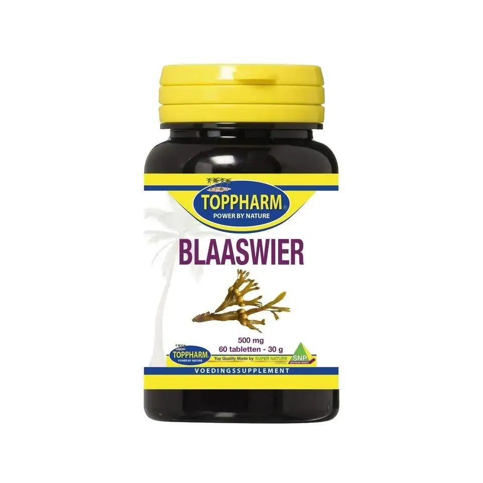 Toppharm Blaaswier 500 mg 60 tabletten