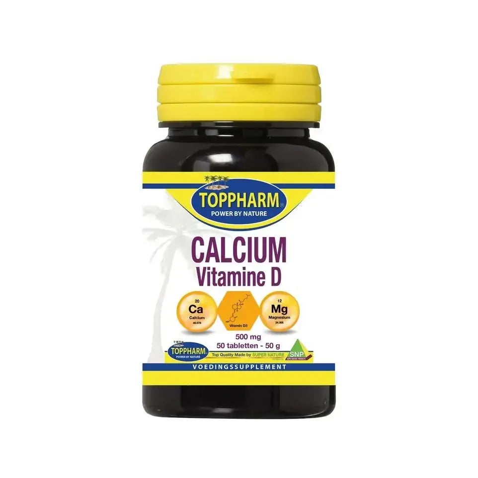 Toppharm Calcium Vitamine D 50 tabletten