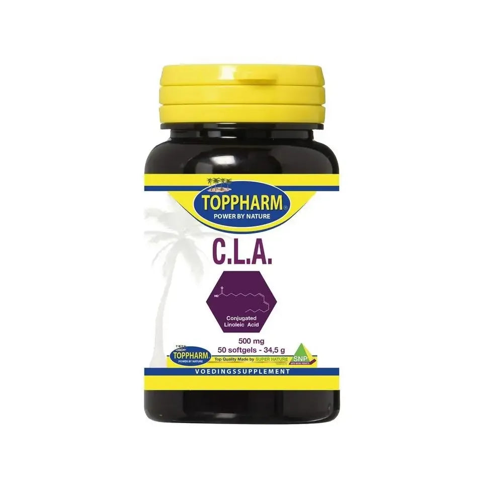 Toppharm CLA 500 mg 50 softgels