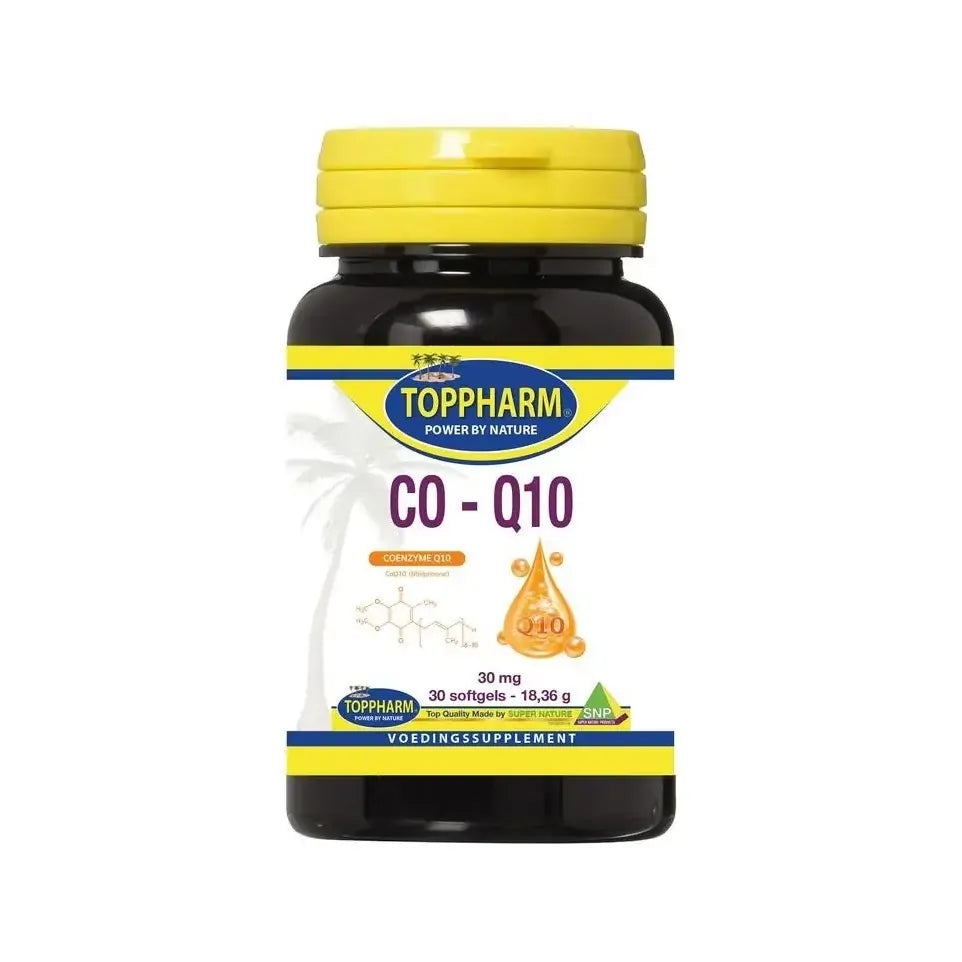 Toppharm CO-Q10 30 mg 30 softgels