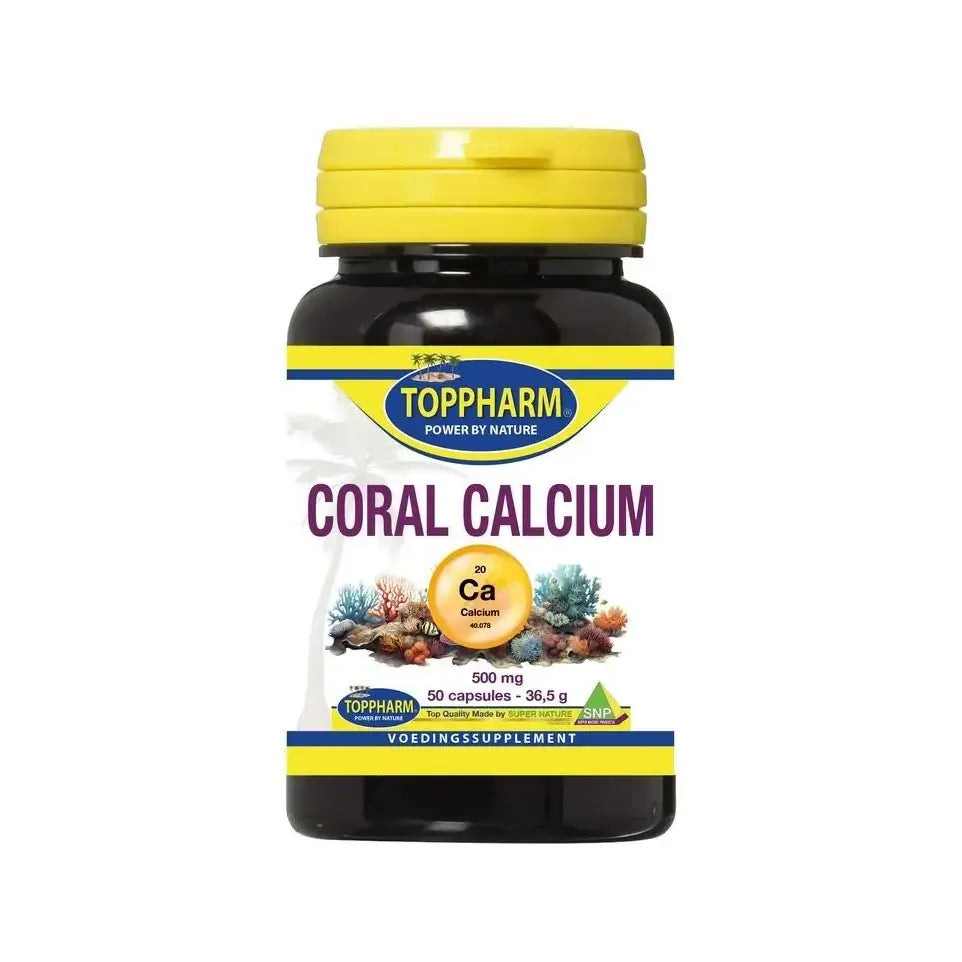 Toppharm Coral Calcium 500 mg 50 capsules