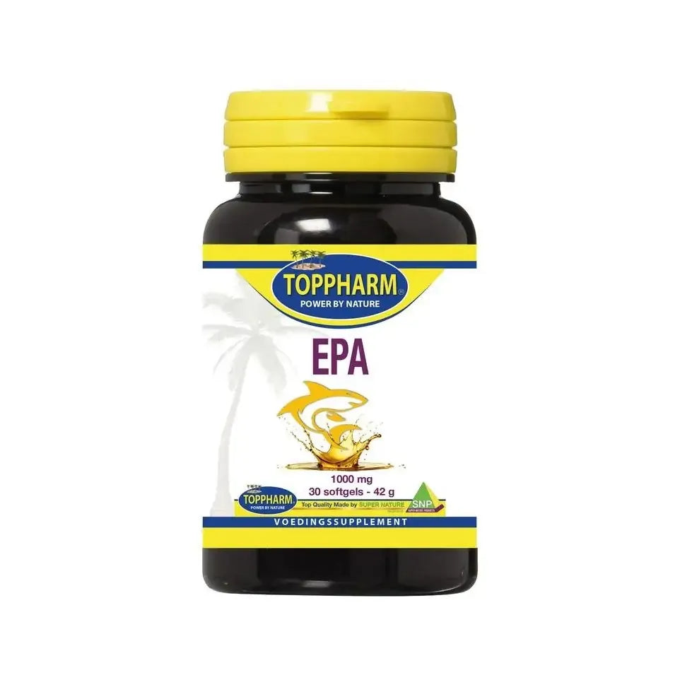 Toppharm EPA 1000 mg 30 softgels