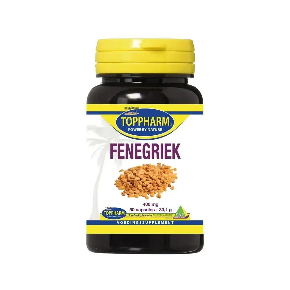 Toppharm Fenegriek 400 mg 50 capsules