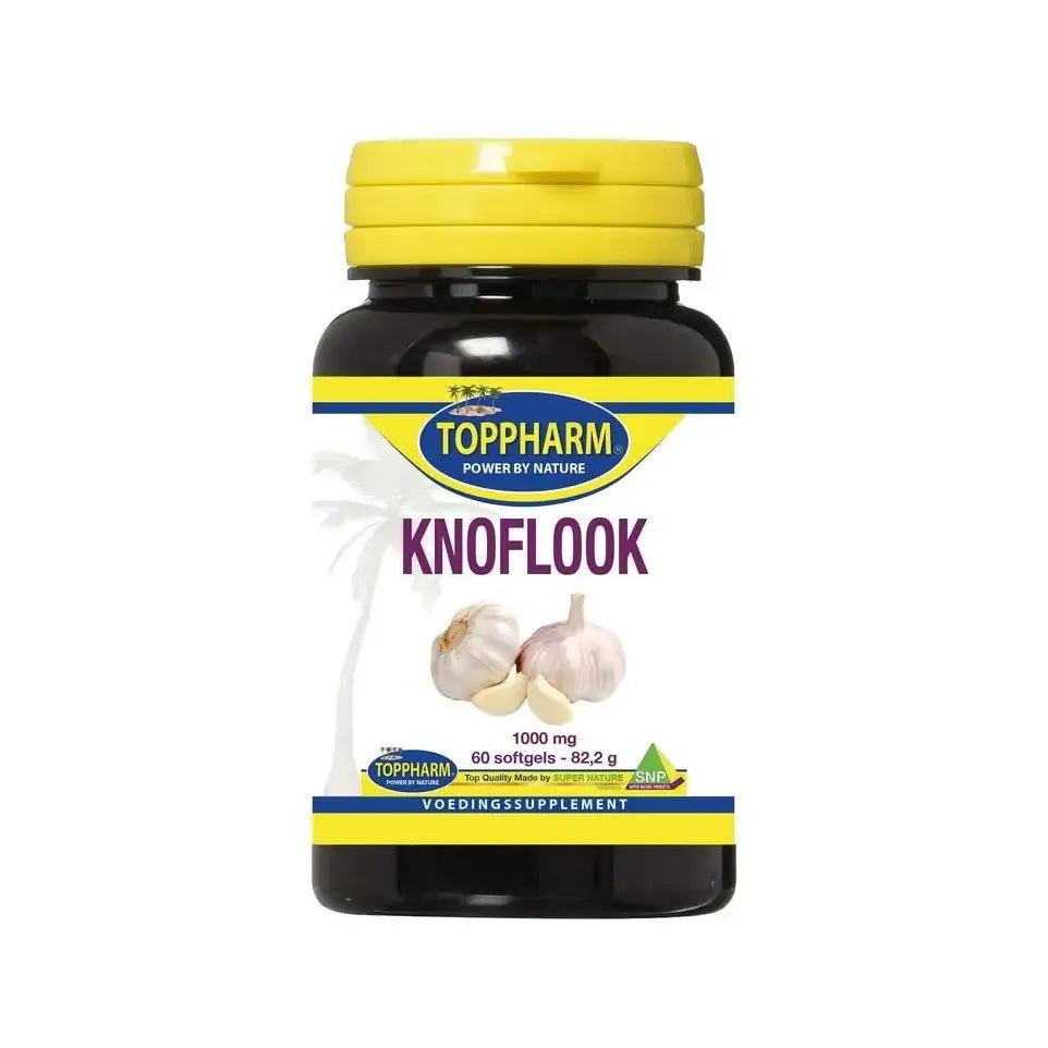 Toppharm Knoflook 1000 mg 60 softgels