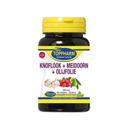 Toppharm Knoflook Meidoorn Olijfolie 50 softgels