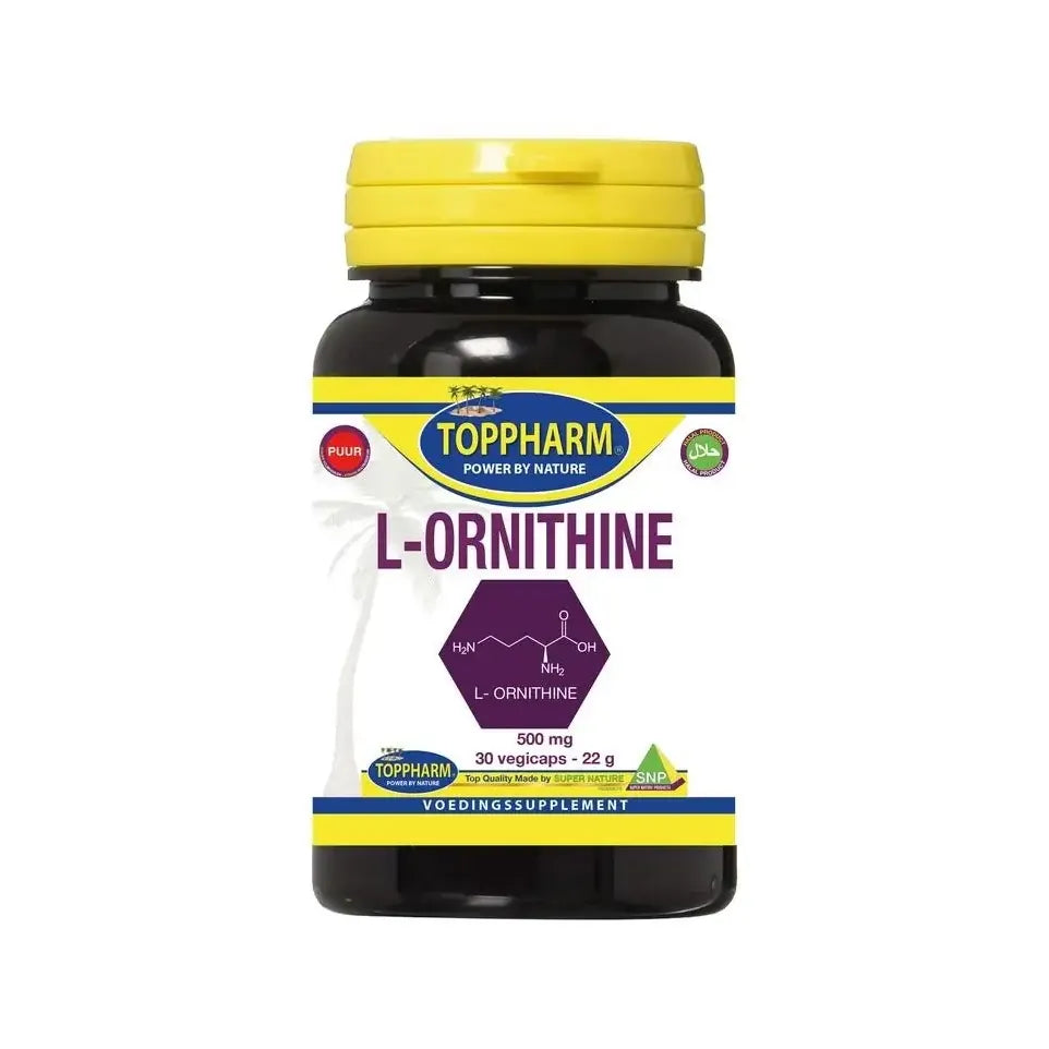 Toppharm L-ornithine puur 30 capsules