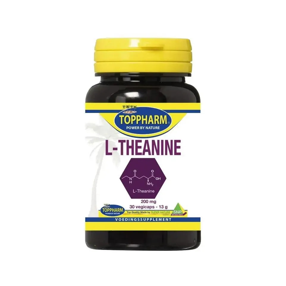 Toppharm L-theanine puur 30 capsules