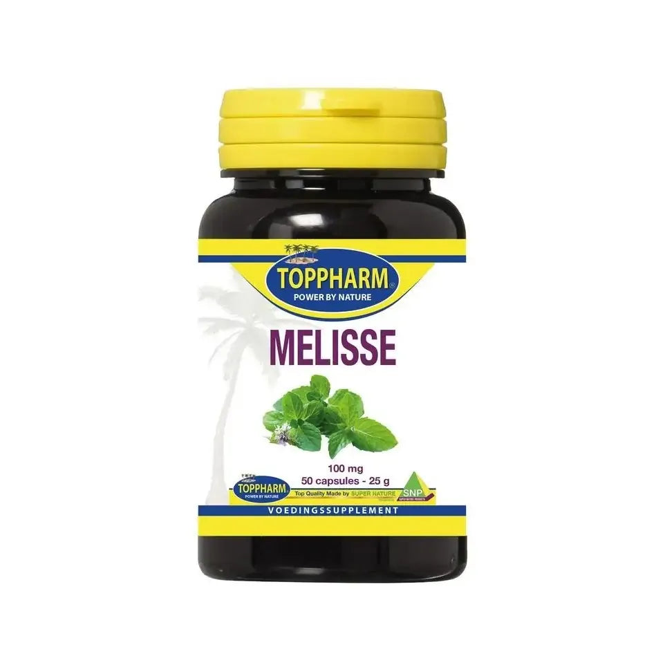 Toppharm Melisse 100 mg 50 capsules