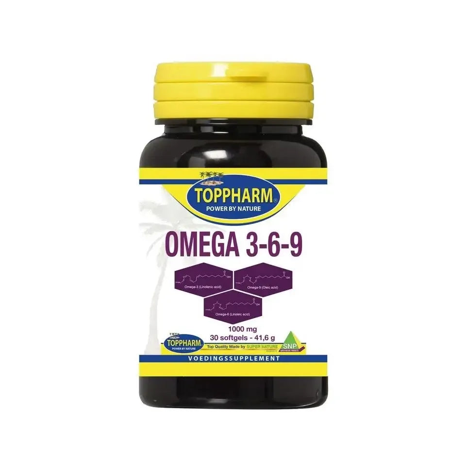 Toppharm Omega 3-6-9 1000 mg 30 softgels