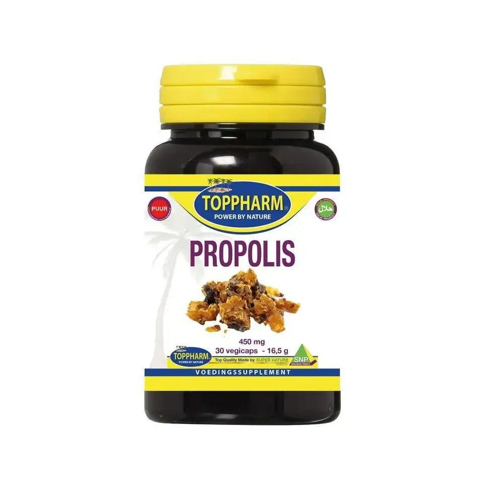 Toppharm Propolis 450 mg puur 30 vcaps