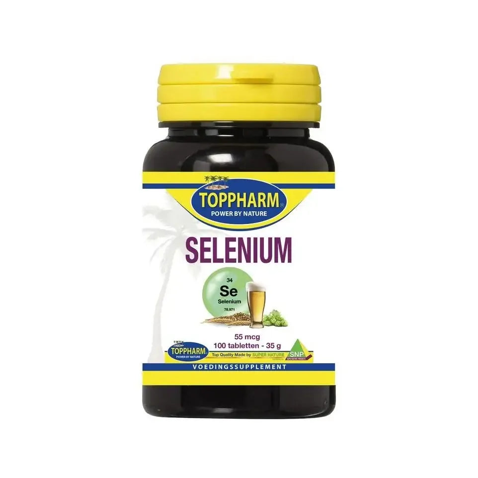 Toppharm Selenium 55mcg 100 tabletten