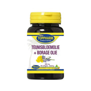 Toppharm Teunisbloem en Borage olie 50 softgels