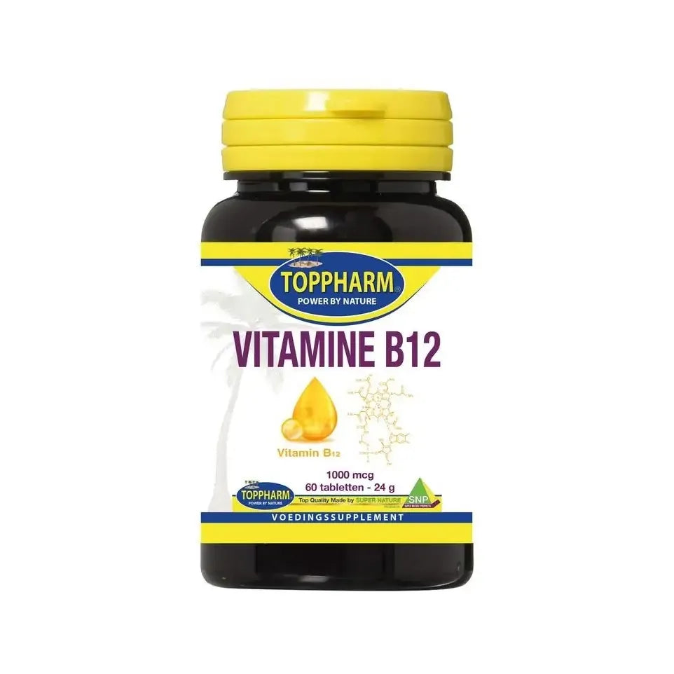 Toppharm Vitamine b12 1000 mcg 60 tabletten