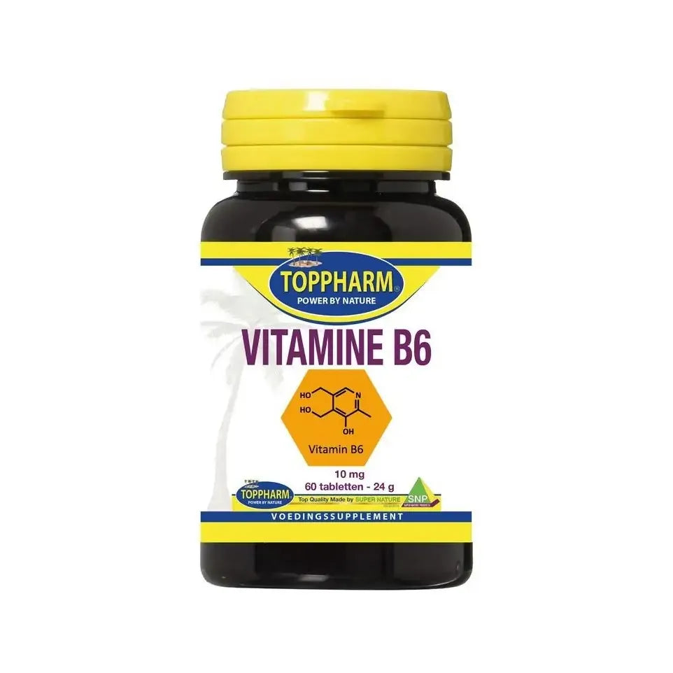 Toppharm Vitamine b6 60 tabletten