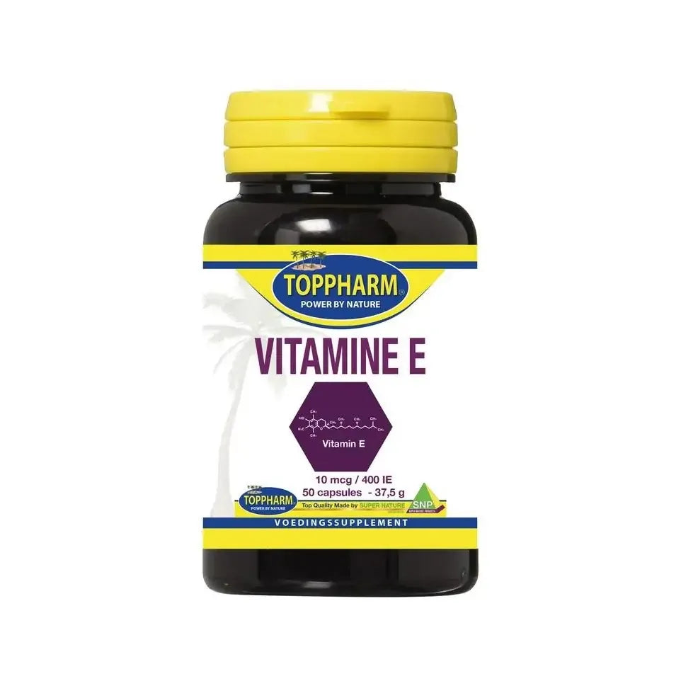 Toppharm Vitamine E 10 mcg 50 softgels